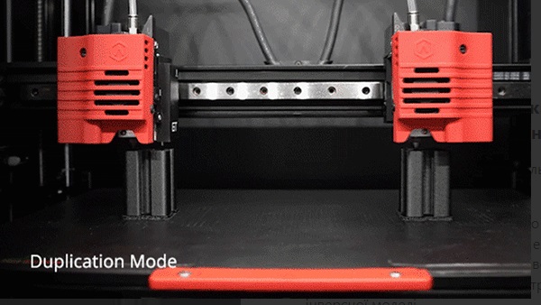 Raise3D E2CF - Duplication Mode